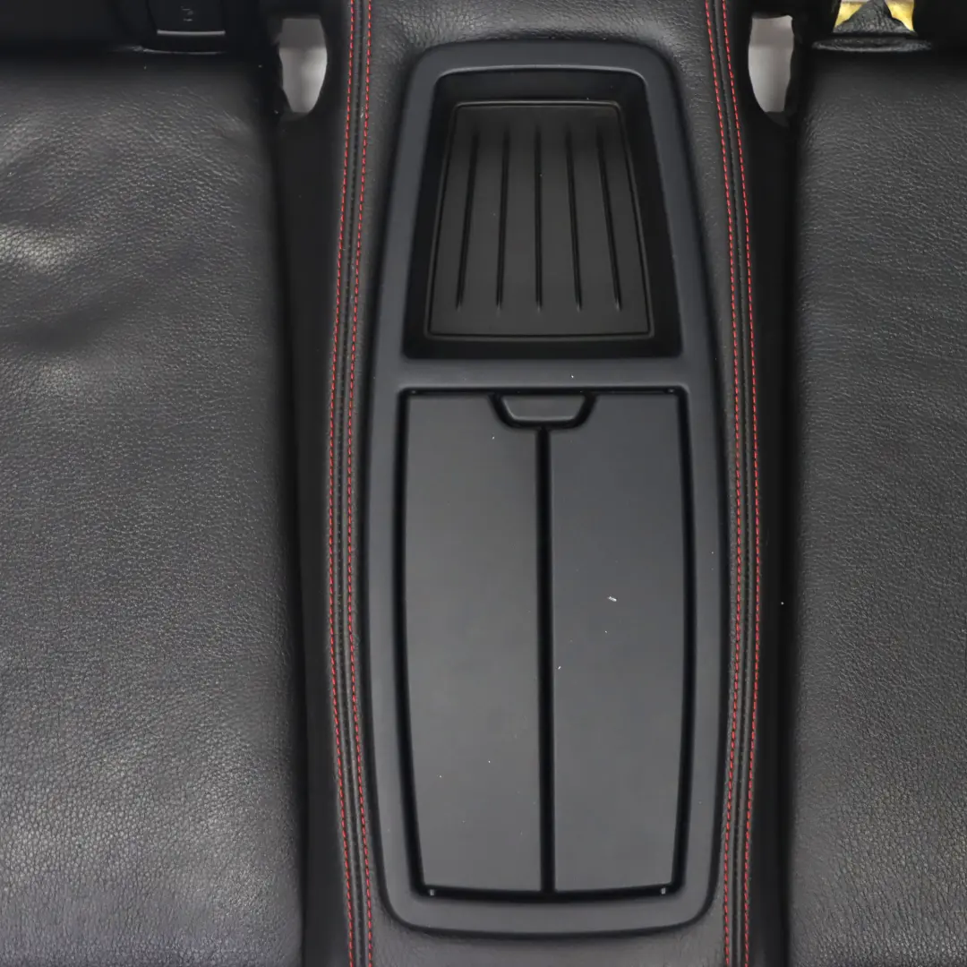 BMW F33 Cabrio Rücksitzbank Sitzbezug Leder Dakota Schwarz Rot - SKU 7327490 - Teilenummer 7327490