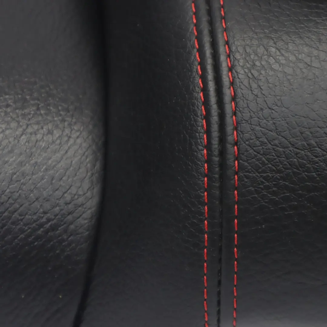 BMW F33 Cabrio Rücksitzbank Sitzbezug Leder Dakota Schwarz Rot - SKU 7327490 - Teilenummer 7327490