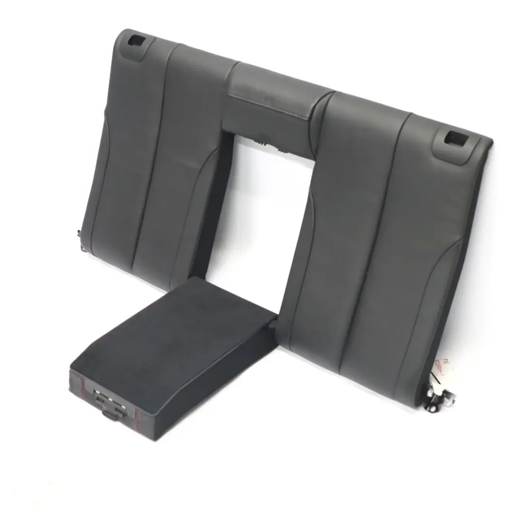 BMW F33 Convertible Asiento Trasero Banco Respaldo Respaldo Cuero Dakota Negro - SKU 7327504-1 - Número de pieza 7327504