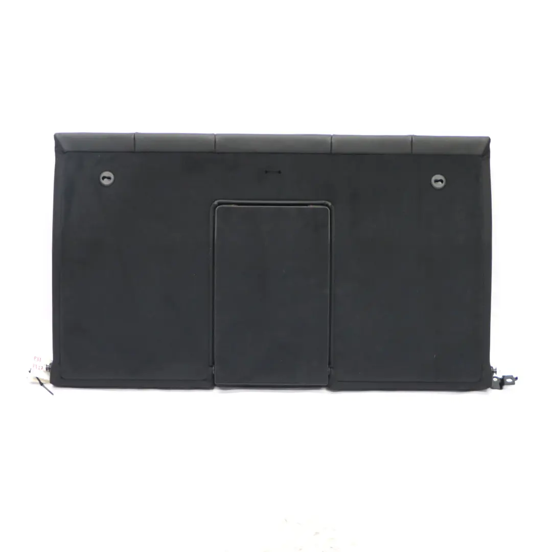 BMW F33 Convertible Rear Seat Bench Backrest Back Cover Leather Dakota Black - SKU 7327504-1 - Part number 7327504