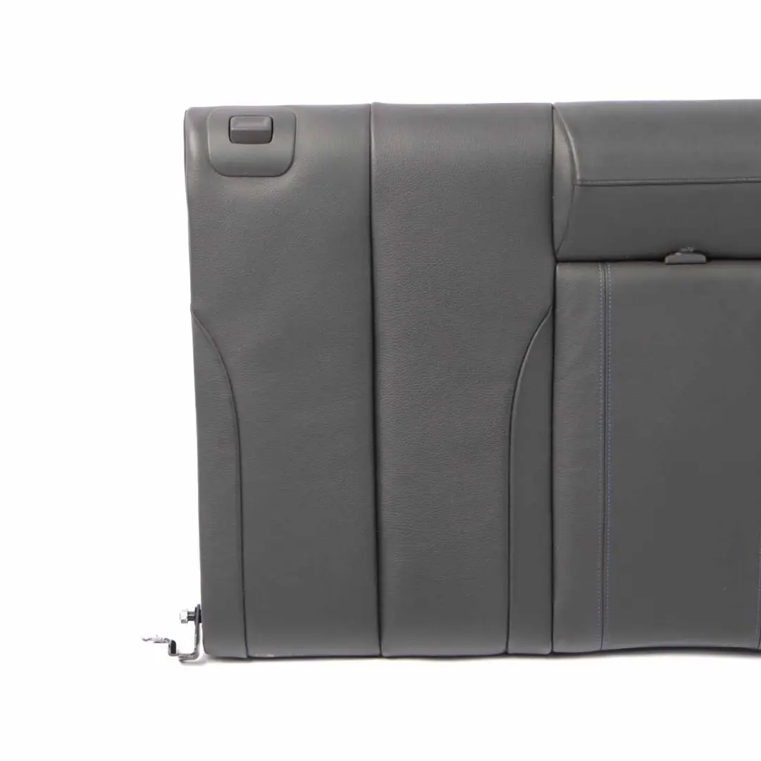 Bench Backrest Back Cover Leather Dakota Black to BMW F33 Convertible Rear Seat with Part number 7327504 BMW F33 Convertible Rear Seat Bench Backrest Back Cover Leather Dakota Black - SKU 7327504 - Part number 7327504