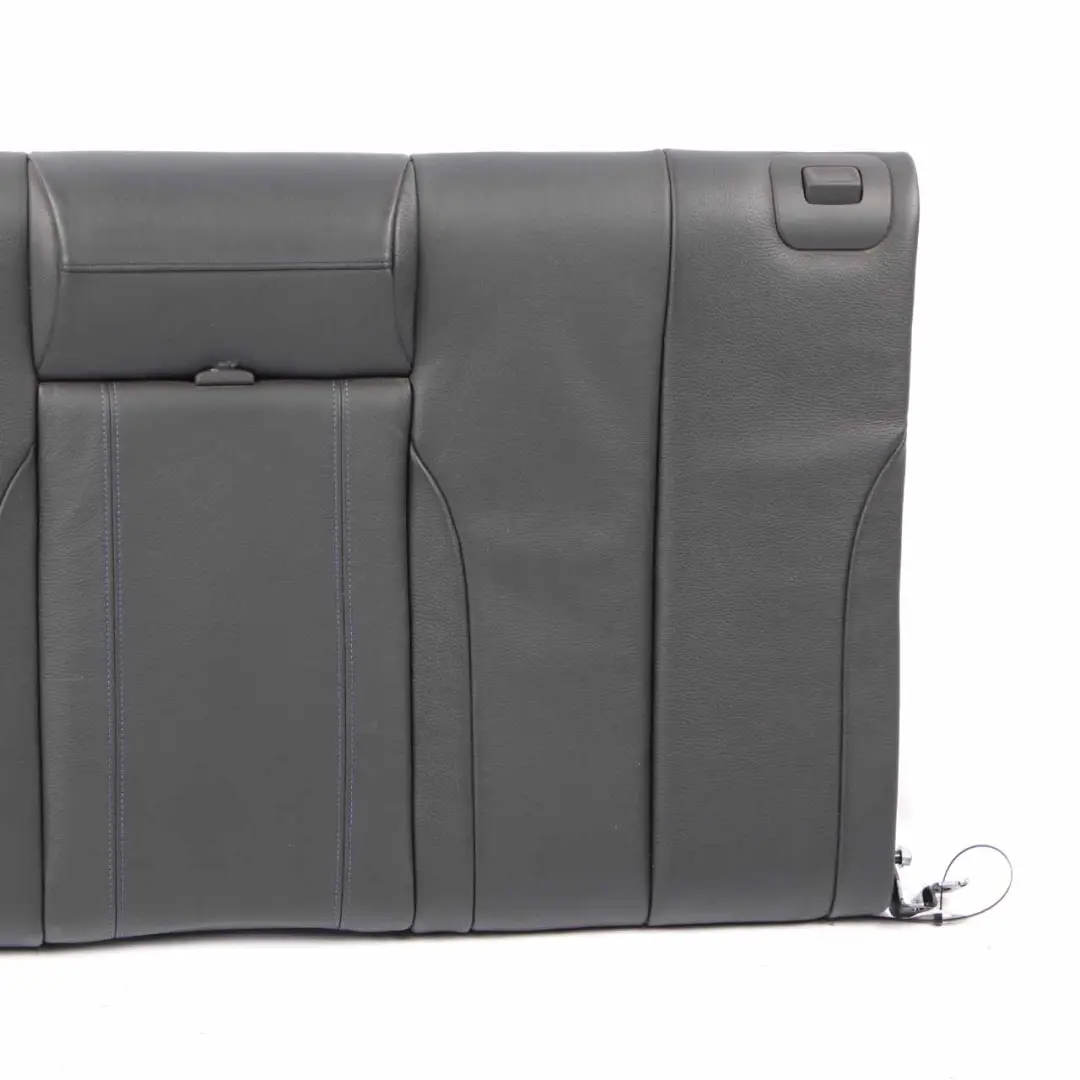 Bench Backrest Back Cover Leather Dakota Black to BMW F33 Convertible Rear Seat with Part number 7327504 BMW F33 Convertible Rear Seat Bench Backrest Back Cover Leather Dakota Black - SKU 7327504 - Part number 7327504