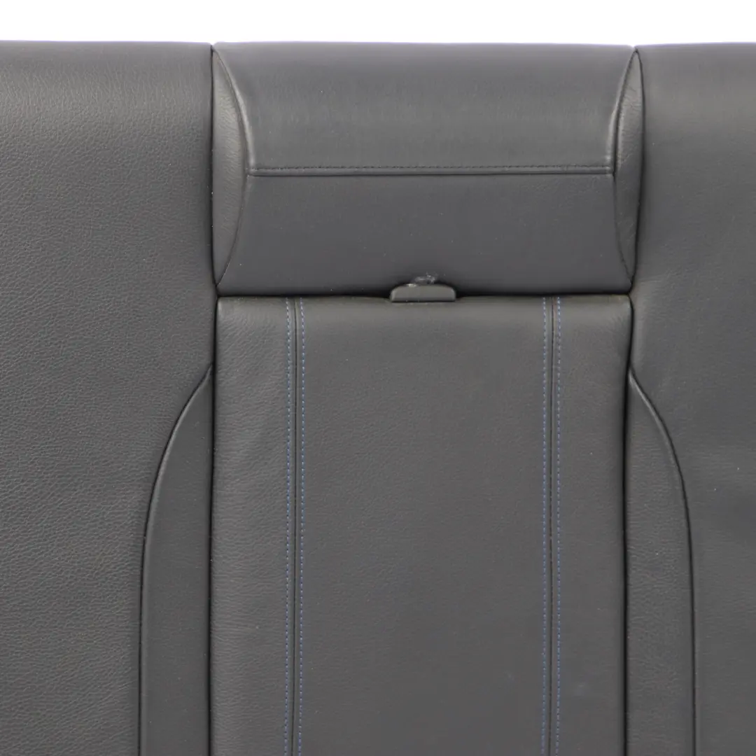Bench Backrest Back Cover Leather Dakota Black to BMW F33 Convertible Rear Seat with Part number 7327504 BMW F33 Convertible Rear Seat Bench Backrest Back Cover Leather Dakota Black - SKU 7327504 - Part number 7327504