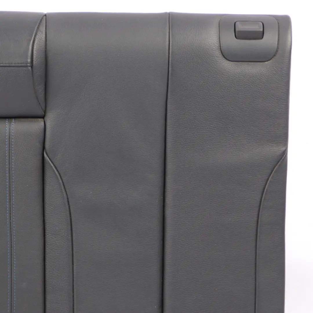 Bench Backrest Back Cover Leather Dakota Black to BMW F33 Convertible Rear Seat with Part number 7327504 BMW F33 Convertible Rear Seat Bench Backrest Back Cover Leather Dakota Black - SKU 7327504 - Part number 7327504