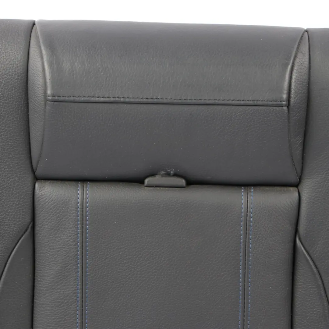 Bench Backrest Back Cover Leather Dakota Black to BMW F33 Convertible Rear Seat with Part number 7327504 BMW F33 Convertible Rear Seat Bench Backrest Back Cover Leather Dakota Black - SKU 7327504 - Part number 7327504