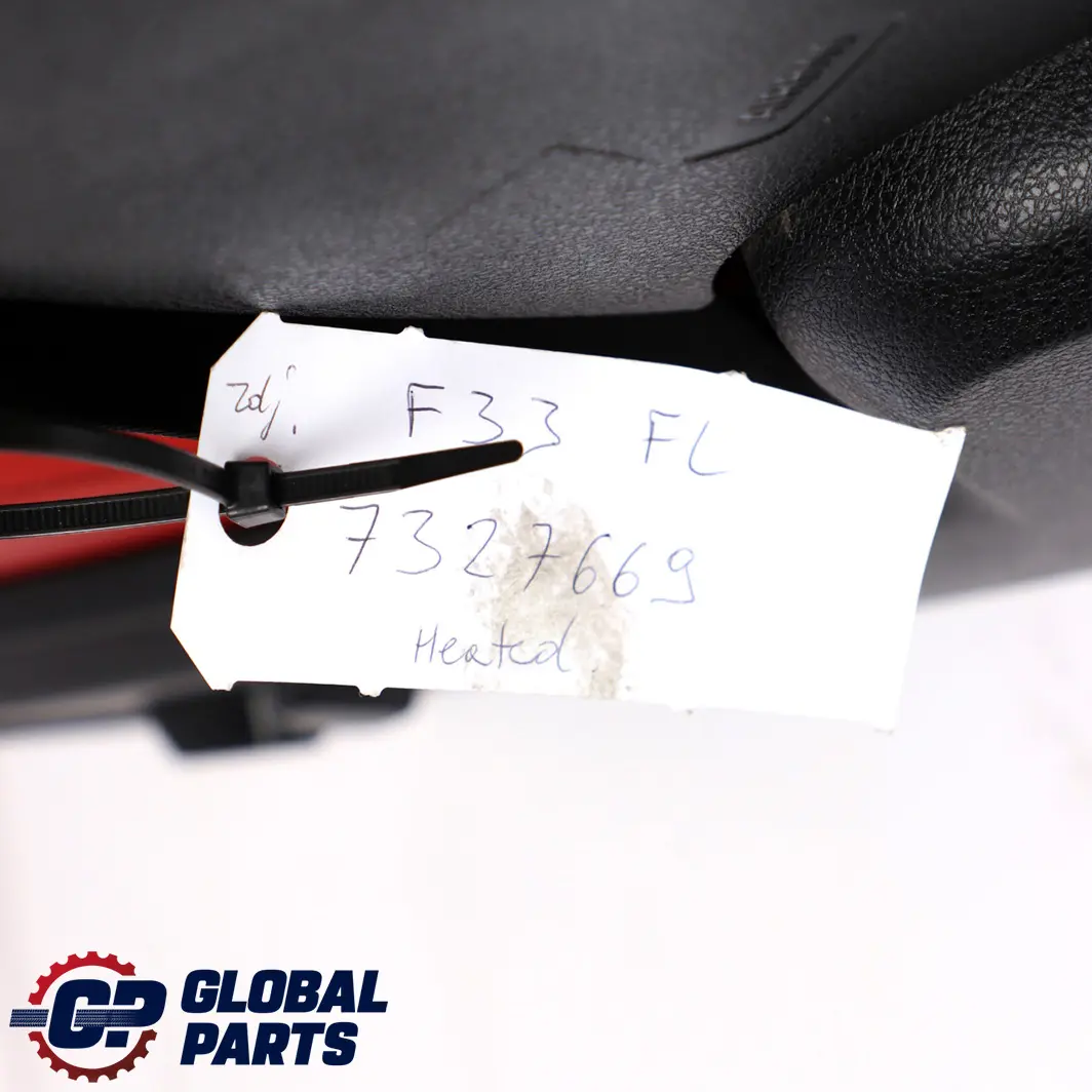 BMW F33 Sport Red Korallrot Leather Interior Front Left N/S Seat Heated Memory - SKU 7327669 - Part number 7327669