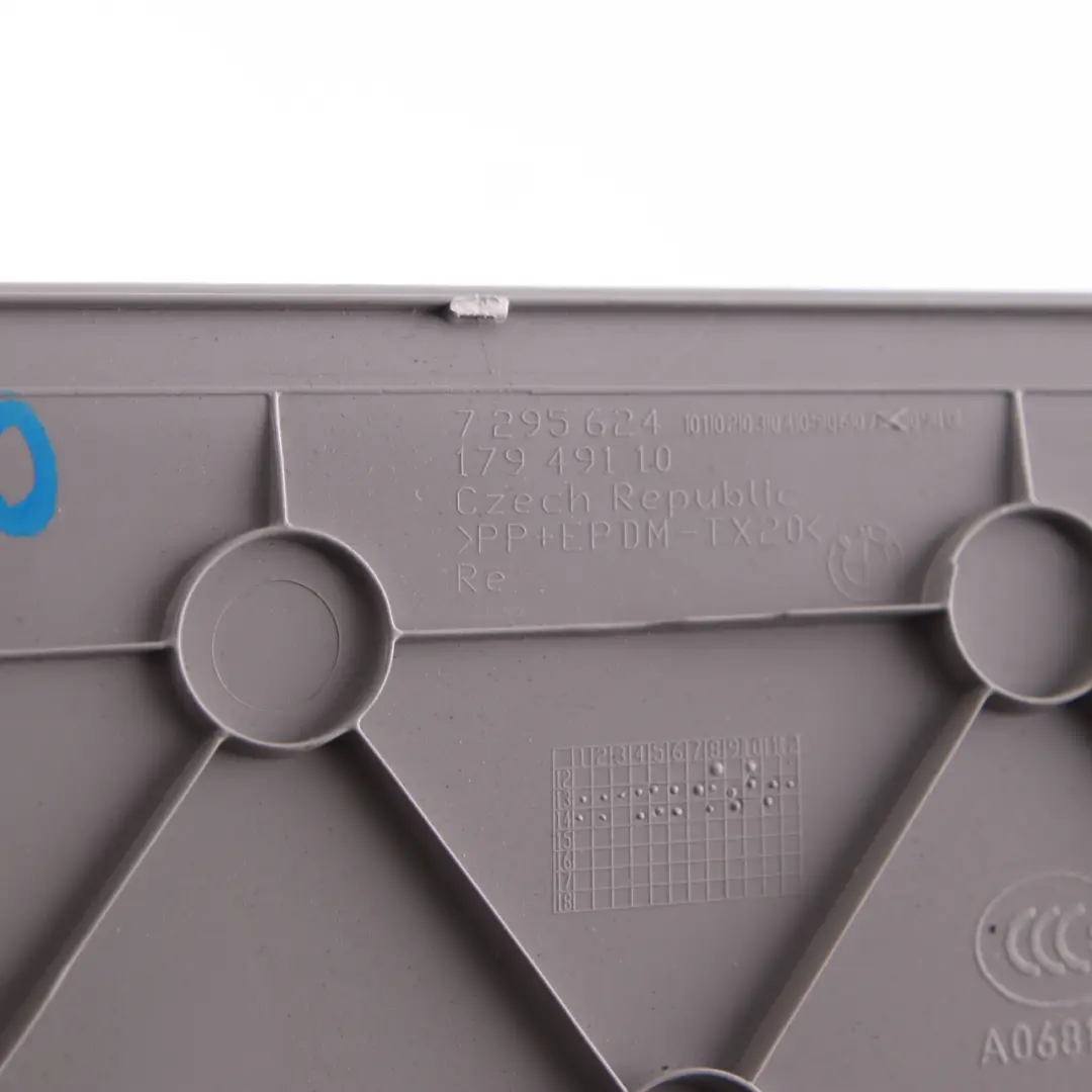 Trunk Trim Cover Rear Right O/S Interior Panel Grey 7295624 to BMW F34 GT with Part number 7328050 BMW F34 GT Trunk Trim Cover Rear Right O/S Interior Panel Grey 7295624 - SKU 7328050 - Part number 7328050