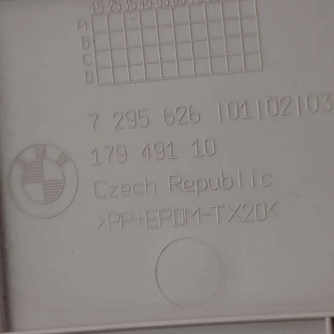 Koferraum verkleidung BMW F34 GT deckel Obere Innenraum abdeckung Oyster 7295626 für mit Teilenummer 7328076 Koferraum verkleidung BMW F34 GT deckel Obere Innenraum abdeckung Oyster 7295626 - SKU 7328076 - Teilenummer 7328076