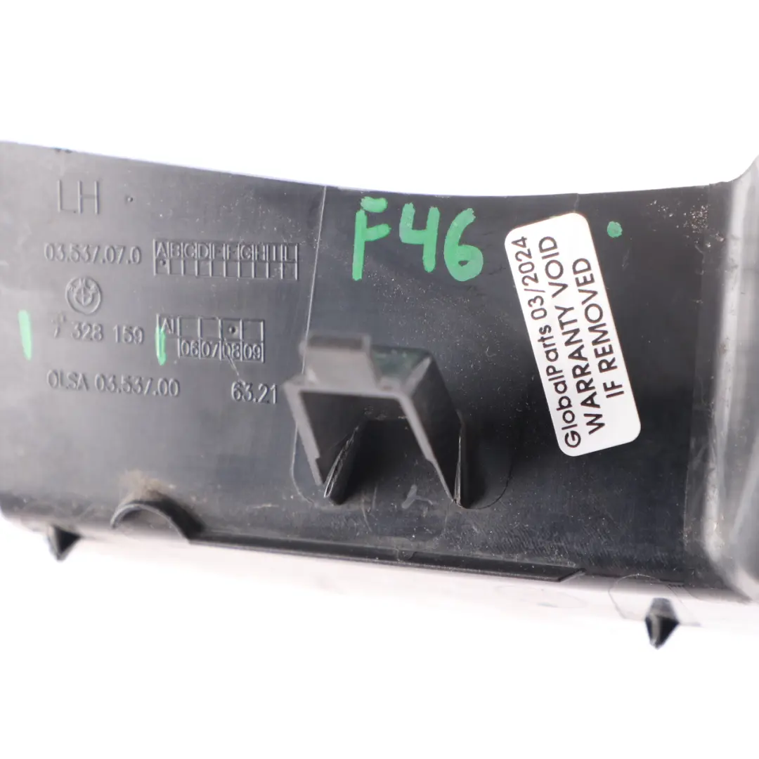 Tail Light Lamp Gutter Strip Cover Trim Rear Left N/S to BMW F46 with Part number 7328159 BMW F46 Tail Light Lamp Gutter Strip Cover Trim Rear Left N/S - SKU 7328159 - Part number 7328159