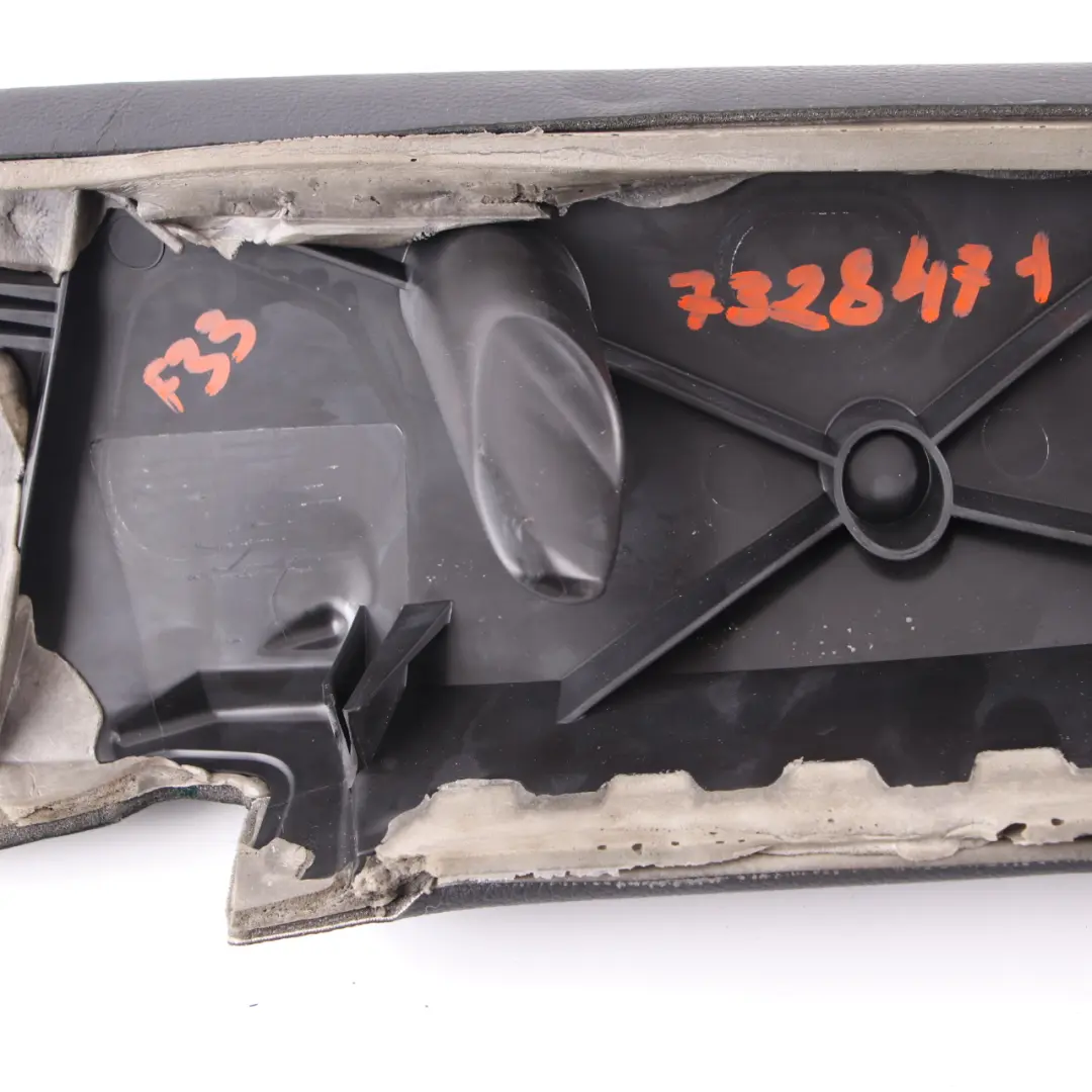 Lateral Panel BMW F33 Rear Left N/S Trim Panel Finisher Leather Black to Seat with Part number 7328471 Seat Lateral Panel BMW F33 Rear Left N/S Trim Panel Finisher Leather Black - SKU 7328471 - Part number 7328471