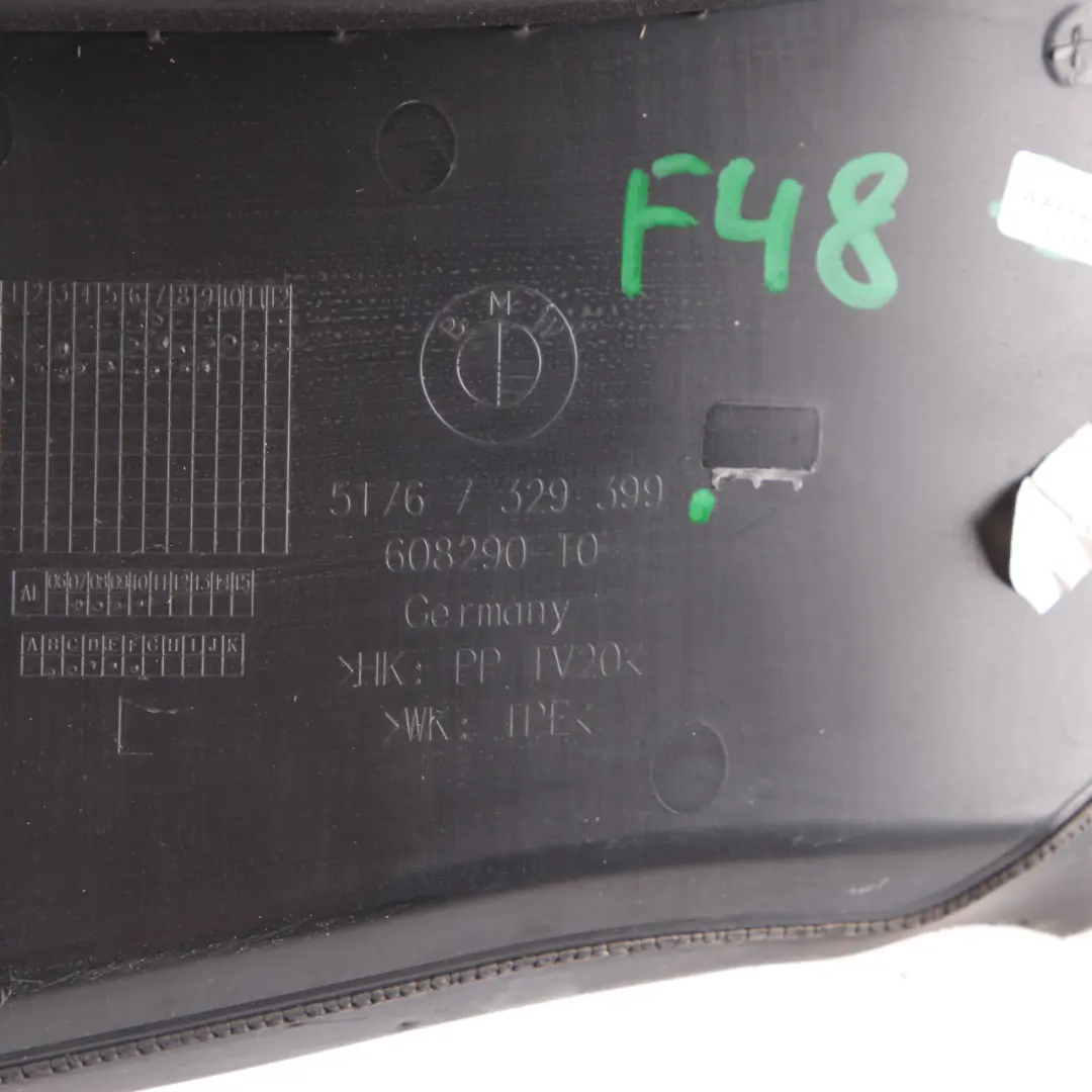 Hood Bonnet Engine Seal Bracket Gasket Left N/S Upper Panel to BMW X1 F48 with Part number 7329399 BMW X1 F48 Hood Bonnet Engine Seal Bracket Gasket Left N/S Upper Panel - SKU 7329399 - Part number 7329399