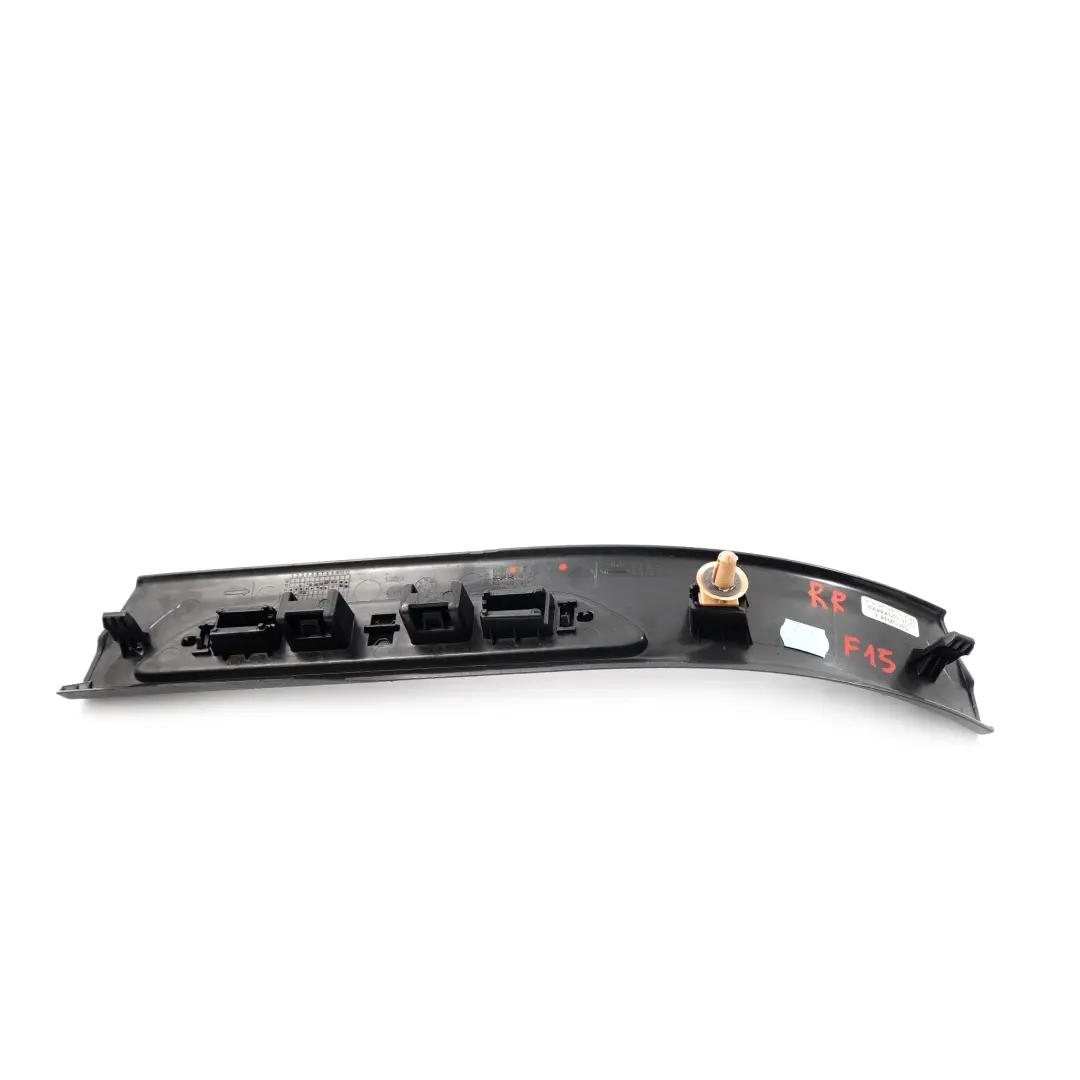 Puerta Trasera Entrada Cubierta Tira Trim Izquierda M Sport 7284579 para BMW F15 F16 con número de pieza 7329513 BMW F15 F16 Puerta Trasera Entrada Cubierta Tira Trim Izquierda M Sport 7284579 - SKU 7329513 - Número de pieza 7329513