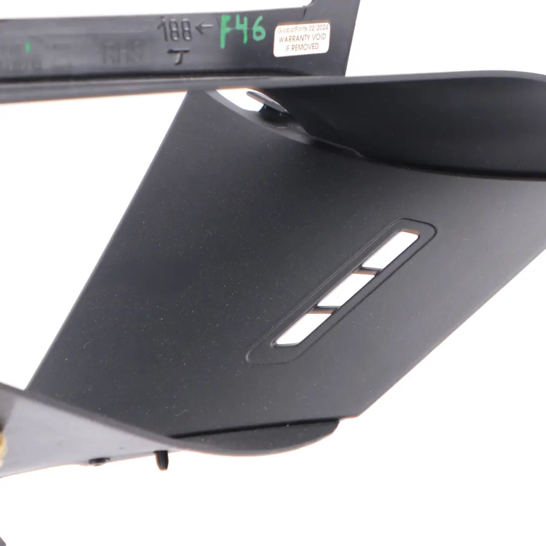  Trim BMW F46 Pillar A Interior Window Cover Frame Top Right Black - SKU 7329586 - Part number 7373436