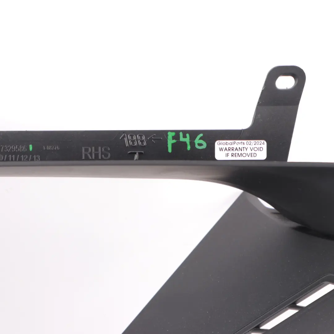  Trim BMW F46 Säule A Innenfensterabdeckung Rahmen oben rechts Schwarz - SKU 7329586 - Teilenummer 7373436