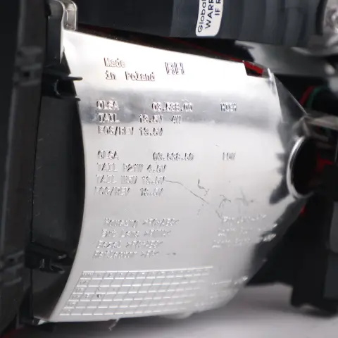 Luz Trasera BMW X5 F15 F85 Derecha Luz Tapa Maletero Puerta trasera 7301272 para con número de pieza 7329792 Luz Trasera BMW X5 F15 F85 Derecha Luz Tapa Maletero Puerta trasera 7301272 - SKU 7329792 - Número de pieza 7329792