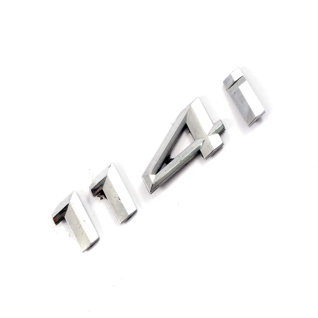 Trunk Lid Tailgate Adhered Emblem Lettering to BMW F20 F21 114i N13 Petrol Rear with Part number 7330036 BMW F20 F21 114i N13 Petrol Rear Trunk Lid Tailgate Adhered Emblem Lettering - SKU 7330036 - Part number 7330036