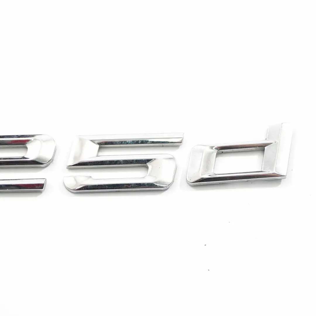  Trunk Emblem BMW F20 F21 Rear Adhered Boot Lid Lettering Badge 125d - SKU 7330037 - Part number 7330037