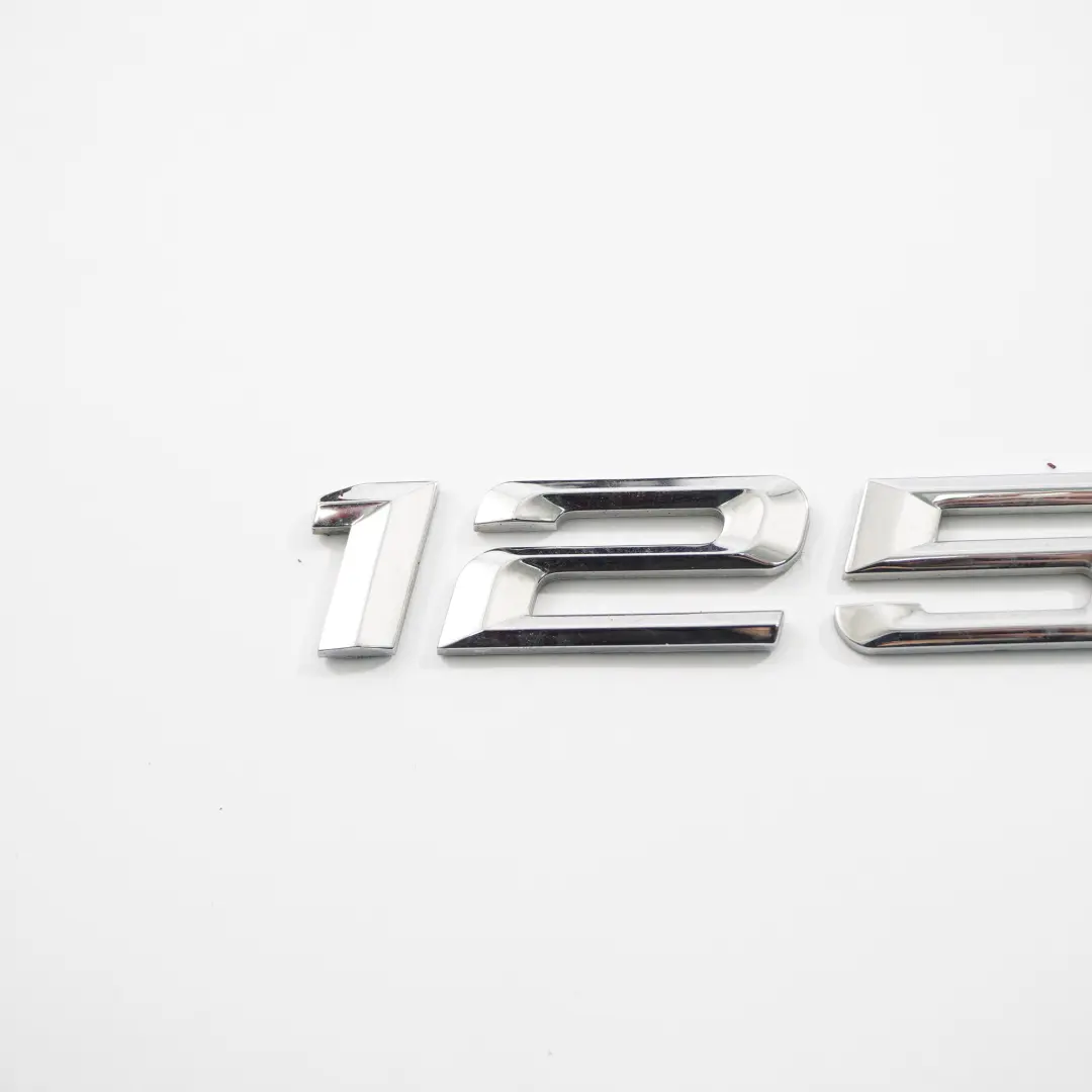  Trunk Emblem BMW F20 F21 Rear Adhered Boot Lid Lettering Badge 125d - SKU 7330037 - Part number 7330037