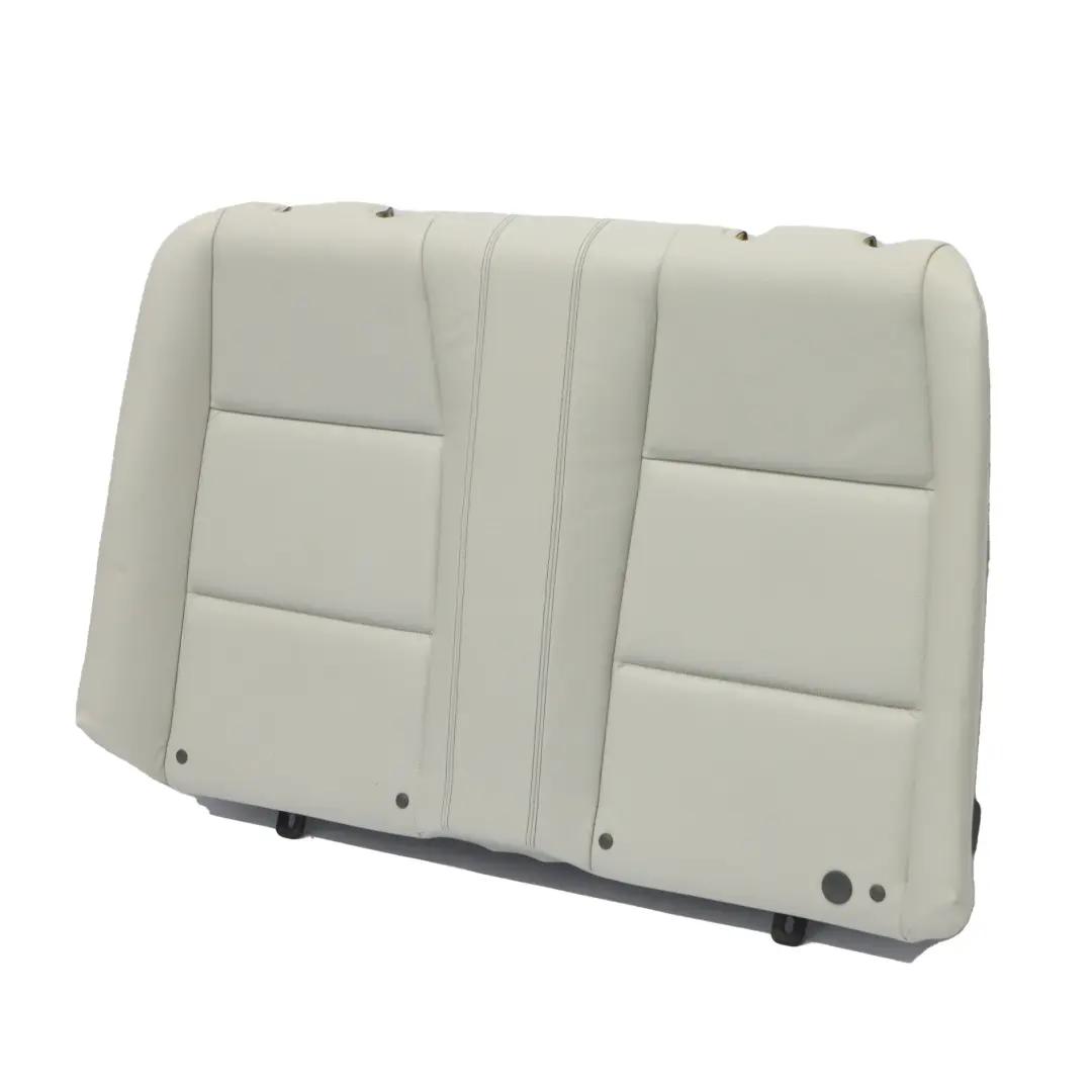 BMW E88 Cabrio Sedile Posteriore Panca Schienale Copertura Pelle Grigio Perla - SKU 7330542 - Numero di parte 7330542