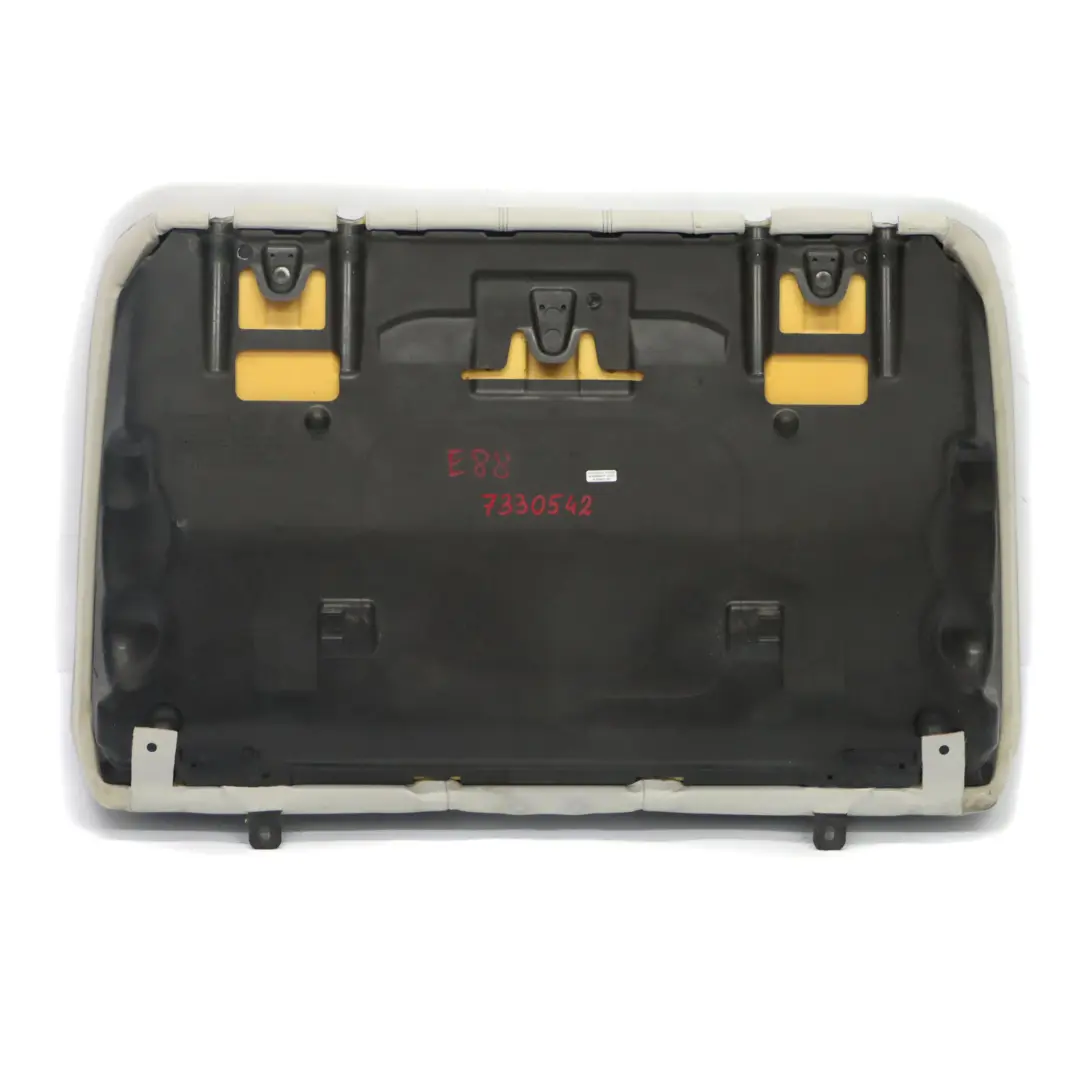 Rücksitzbank Lehnenbezug Leder Boston Pearl Grey für BMW E88 Cabrio mit Teilenummer 7330542 BMW E88 Cabrio Rücksitzbank Lehnenbezug Leder Boston Pearl Grey - SKU 7330542 - Teilenummer 7330542