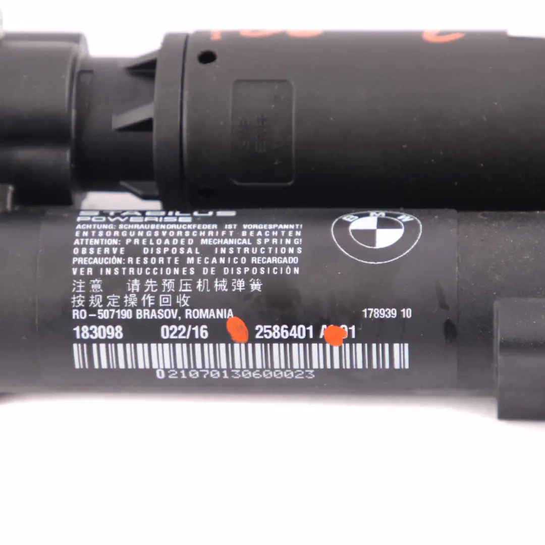 Spindelantrieb BMW F36 Hinten Links Strebe Heckklappe Kofferraumklappe 2586401 für mit Teilenummer 7330627 Spindelantrieb BMW F36 Hinten Links Strebe Heckklappe Kofferraumklappe 2586401 - SKU 7330627 - Teilenummer 7330627