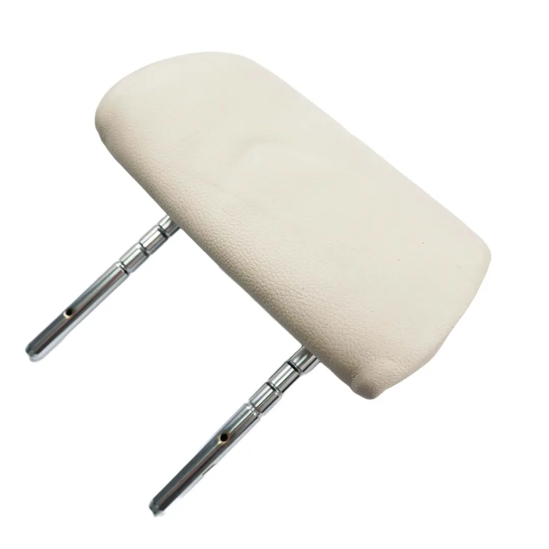 Headrest Rear Basic Leather Dakota Ivory White to BMW F01 F02 Seat with Part number 7330944 BMW F01 F02 Seat Headrest Rear Basic Leather Dakota Ivory White - SKU 7330944 - Part number 7330944