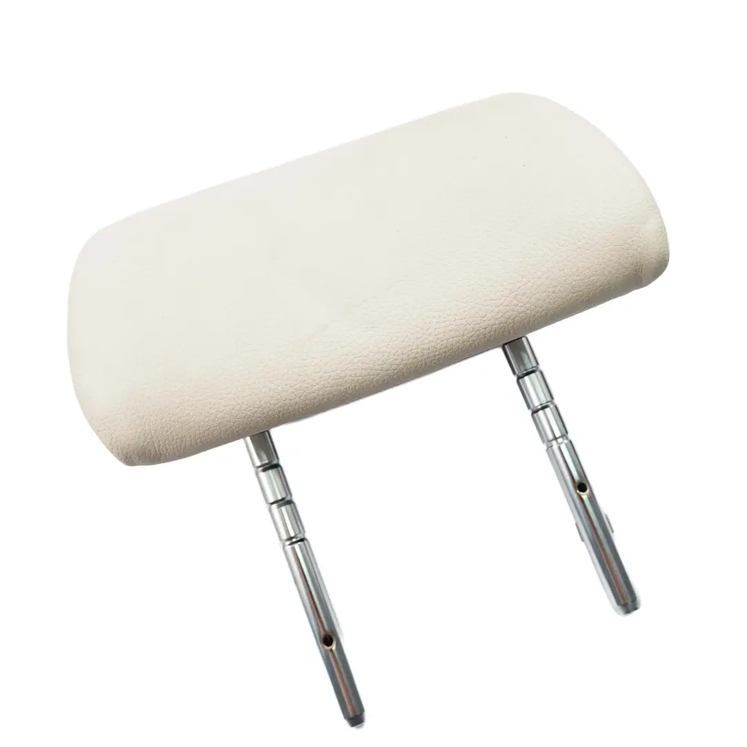 Headrest Rear Basic Leather Dakota Ivory White to BMW F01 F02 Seat with Part number 7330944 BMW F01 F02 Seat Headrest Rear Basic Leather Dakota Ivory White - SKU 7330944 - Part number 7330944