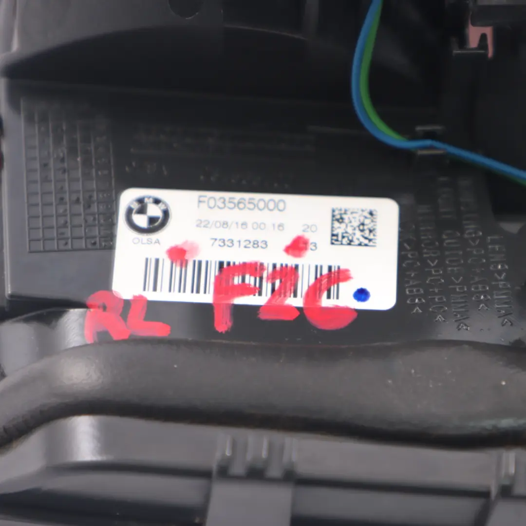 Luce posteriore portellone bagagliaio sinistro per BMW X4 F26 con numero di parte 7331283 BMW X4 F26 Luce posteriore portellone bagagliaio sinistro - SKU 7331283 - Numero di parte 7331283