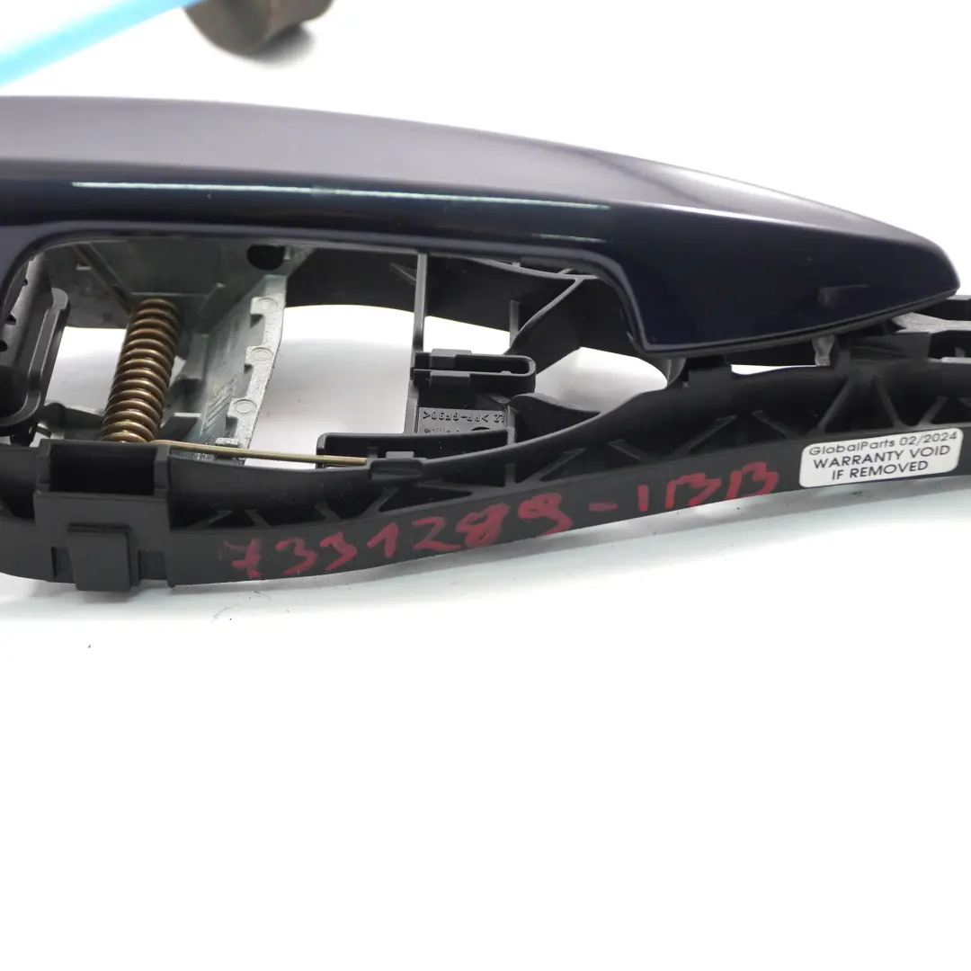 BMW F45 Hinten links Außentürgriff Außengriff Imperial Blau A89 - SKU 7331289-IBB - Teilenummer 7331289