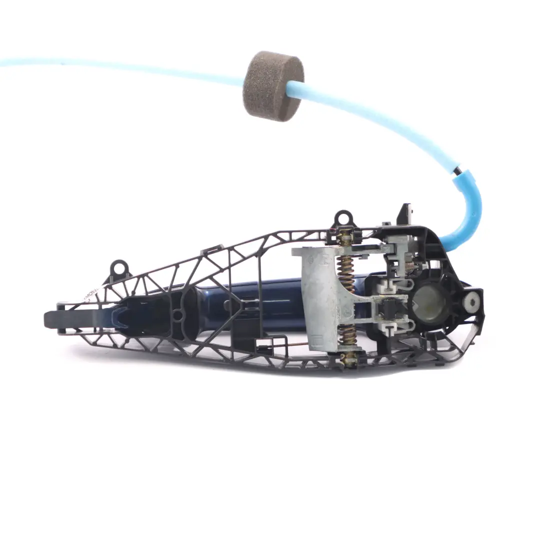 Tür griff hinten links Außen griff Mediterran Blau Metallic - C10 für BMW F45 mit Teilenummer 7331289 BMW F45 Tür griff hinten links Außen griff Mediterran Blau Metallic - C10 - SKU 7331289-MED - Teilenummer 7331289