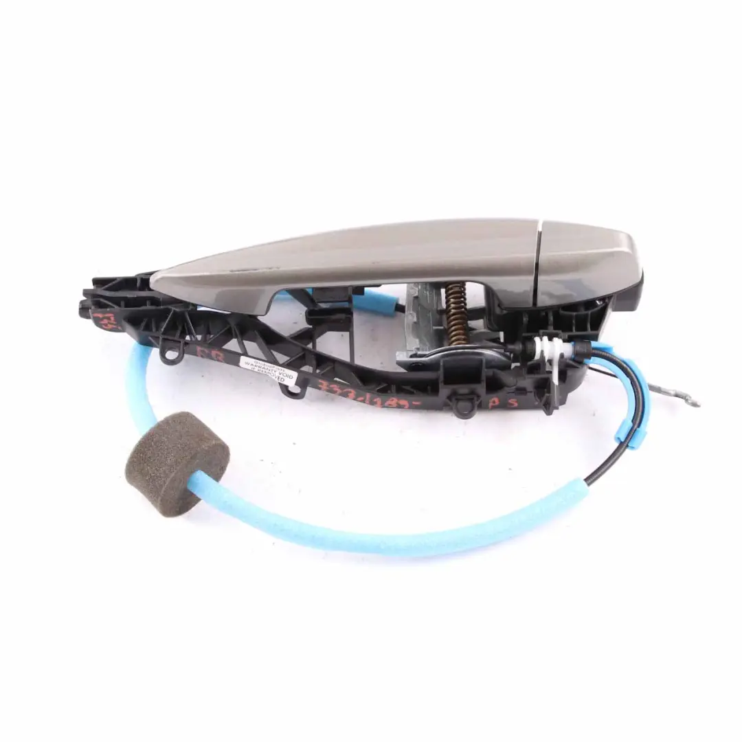 Outside Door Handle Rear Right O/S Platinum Silver Metallic C08 to BMW F45 with Part number 7331289 BMW F45 Outside Door Handle Rear Right O/S Platinum Silver Metallic C08 - SKU 7331289-PSM - Part number 7331289