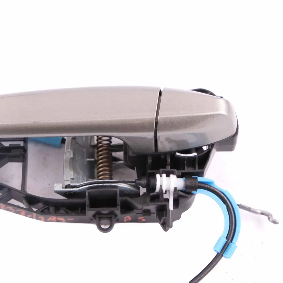 Outside Door Handle Rear Right O/S Platinum Silver Metallic C08 to BMW F45 with Part number 7331289 BMW F45 Outside Door Handle Rear Right O/S Platinum Silver Metallic C08 - SKU 7331289-PSM - Part number 7331289