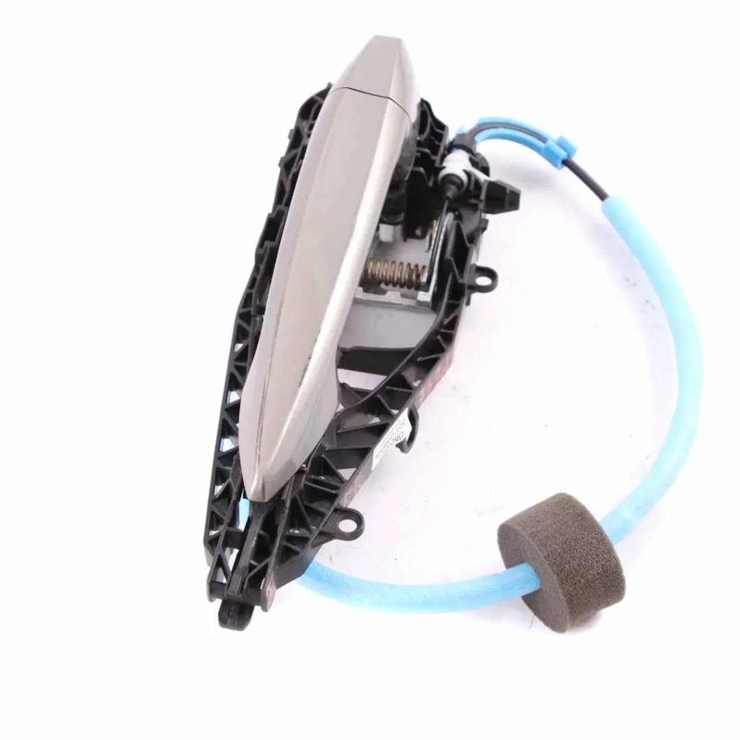 Outside Door Handle Rear Right O/S Platinum Silver Metallic C08 to BMW F45 with Part number 7331289 BMW F45 Outside Door Handle Rear Right O/S Platinum Silver Metallic C08 - SKU 7331289-PSM - Part number 7331289