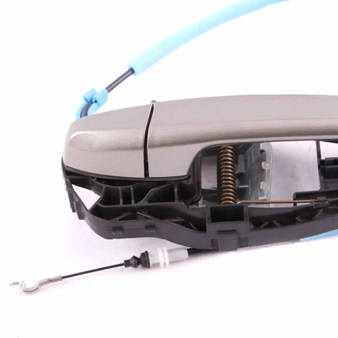 Outside Door Handle Rear Right O/S Platinum Silver Metallic C08 to BMW F45 with Part number 7331289 BMW F45 Outside Door Handle Rear Right O/S Platinum Silver Metallic C08 - SKU 7331289-PSM - Part number 7331289