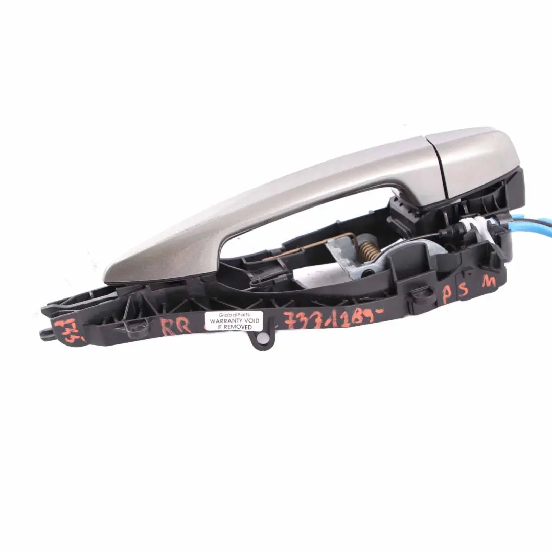 Outside Door Handle Rear Right O/S Platinum Silver Metallic C08 to BMW F45 with Part number 7331289 BMW F45 Outside Door Handle Rear Right O/S Platinum Silver Metallic C08 - SKU 7331289-PSM - Part number 7331289