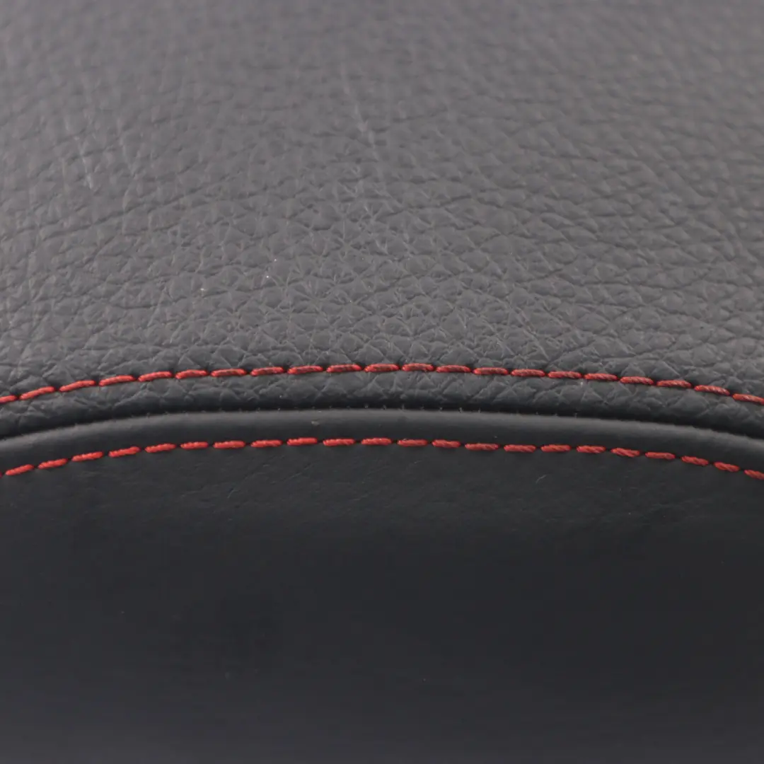 Reposacabezas Asiento Trasero Izquierdo Derecho Cuero Negro Rojo para BMW F33 con número de pieza 7331393 BMW F33 Reposacabezas Asiento Trasero Izquierdo Derecho Cuero Negro Rojo - SKU 7331393 - Número de pieza 7331393