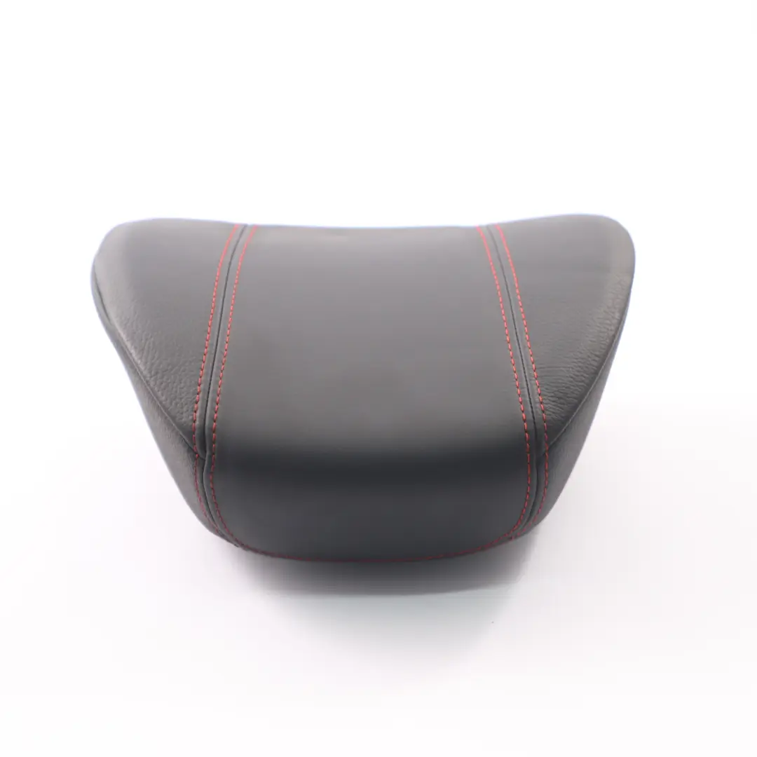 Headrest BMW F33 Rear Left Right Seat N/O/S Head Rest Leather Black Red to with Part number 7331393 Headrest BMW F33 Rear Left Right Seat N/O/S Head Rest Leather Black Red - SKU 7331393 - Part number 7331393