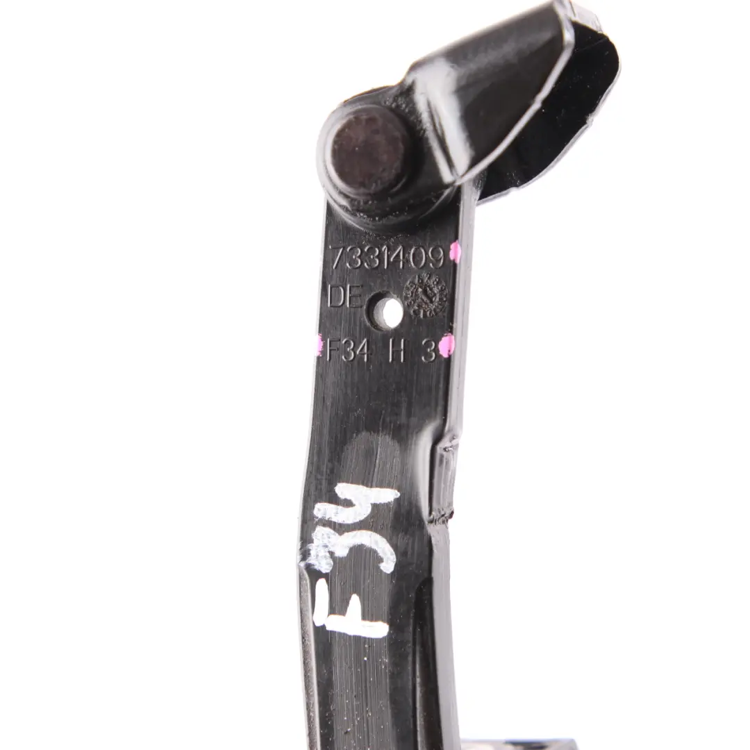 Puerta Freno Limitador Trasero Izquierdo para BMW F34 GT con número de pieza 7331409 BMW F34 GT Puerta Freno Limitador Trasero Izquierdo - SKU 7331409 - Número de pieza 7331409