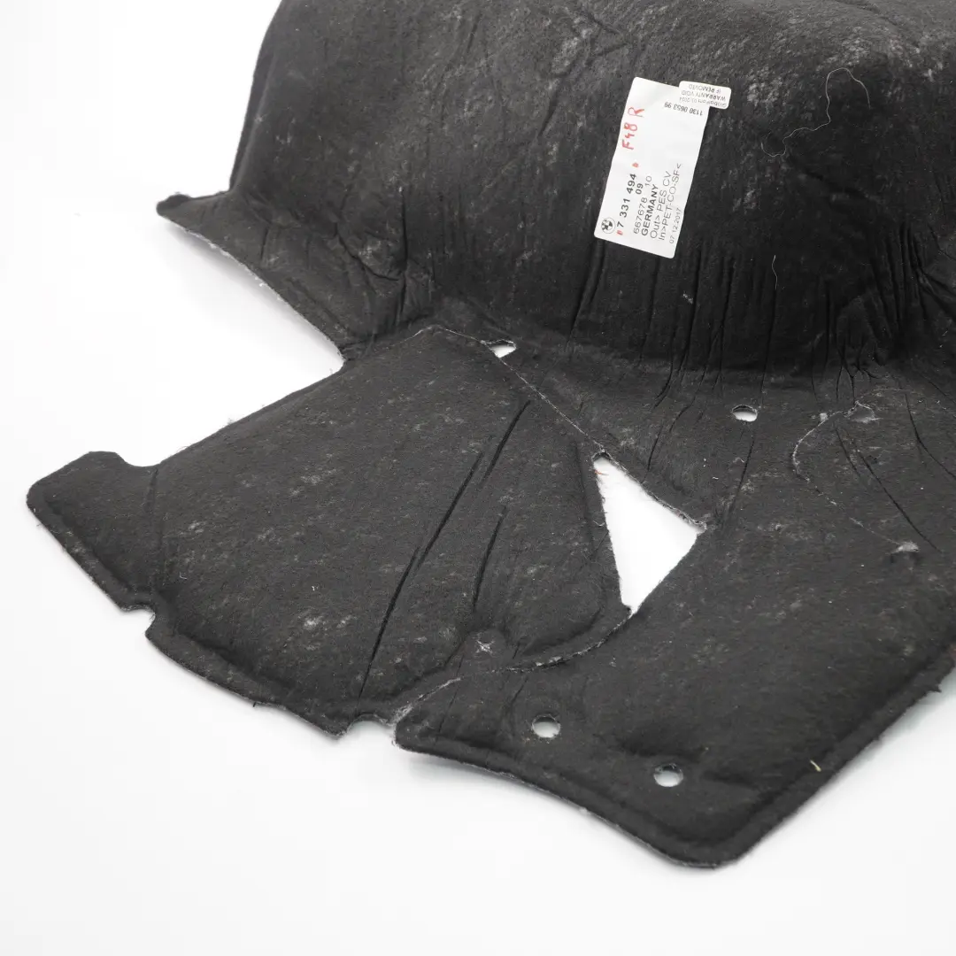 Aislamiento Acústico Paso de Rueda Panel Trasero Derecho para BMW F48 con número de pieza 7331494 BMW F48 Aislamiento Acústico Paso de Rueda Panel Trasero Derecho - SKU 7331494 - Número de pieza 7331494