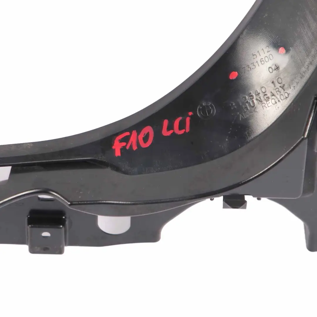 BMW F10 LCI hintere Stoßstange Mitte Führung Stoßstange Mount Halterung - SKU 7331600 - Teilenummer 7331600