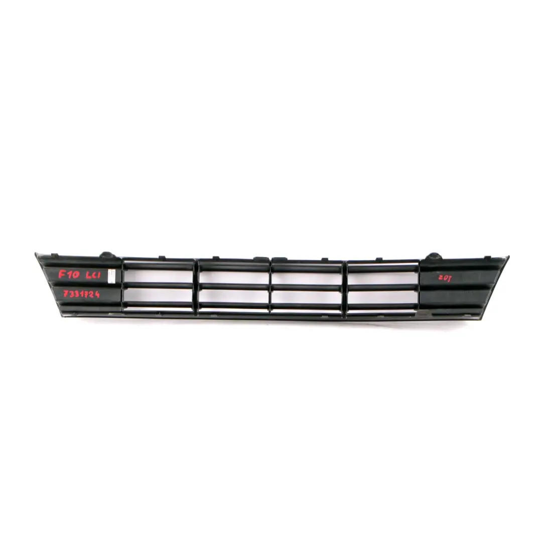 BMW F10 F11 LCI Griglia Ingresso Aria Centrale Pannello Esterno Nero - SKU 7331724 - Numero di parte 7331724