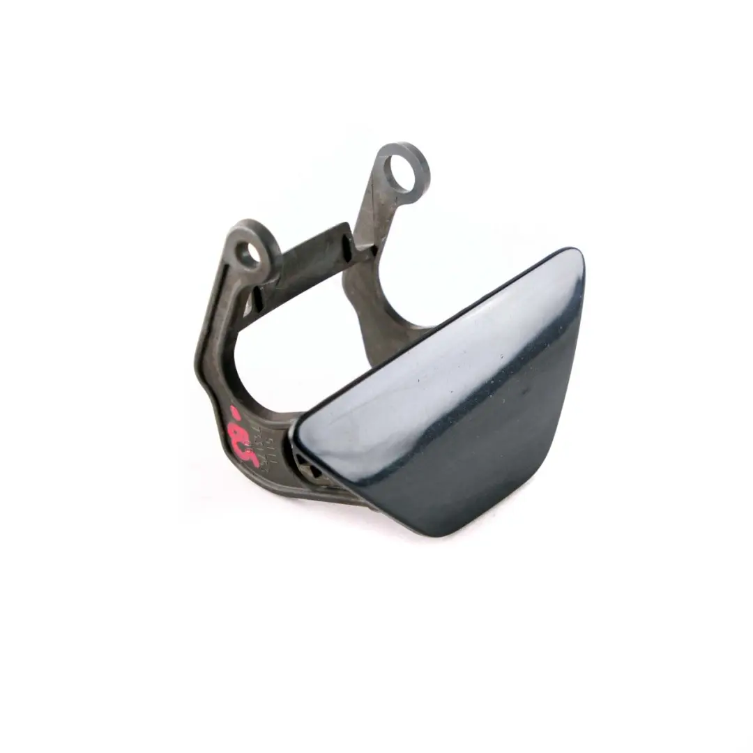 Headlight Washer Nozzle Jet Cap Cover Left Black Sapphire - 475 to BMW F10 F11 LCI with Part number 7331753 BMW F10 F11 LCI Headlight Washer Nozzle Jet Cap Cover Left Black Sapphire - 475 - SKU 7331753-BS - Part number 7331753