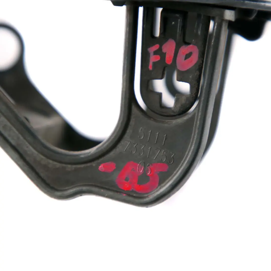 BMW F10 F11 LCI Headlight Washer Nozzle Jet Cap Cover Left Black Sapphire - 475 - SKU 7331753-BS - Part number 7331753