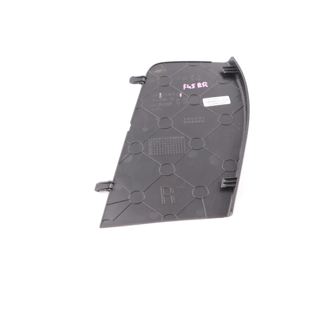 Pannello del baule posteriore destro Coprire il portellone Nero per BMW F45 con numero di parte 7332356 BMW F45 Pannello del baule posteriore destro Coprire il portellone Nero - SKU 7332356 - Numero di parte 7332356