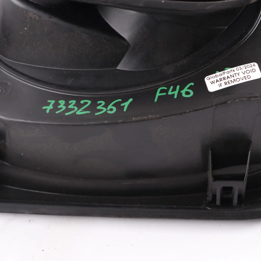 Pot BMW F46 Diesel Fuel Flap Base Carrier Filler Housing to Cover with Part number 7332361 Cover Pot BMW F46 Diesel Fuel Flap Base Carrier Filler Housing - SKU 7332361 - Part number 7332361