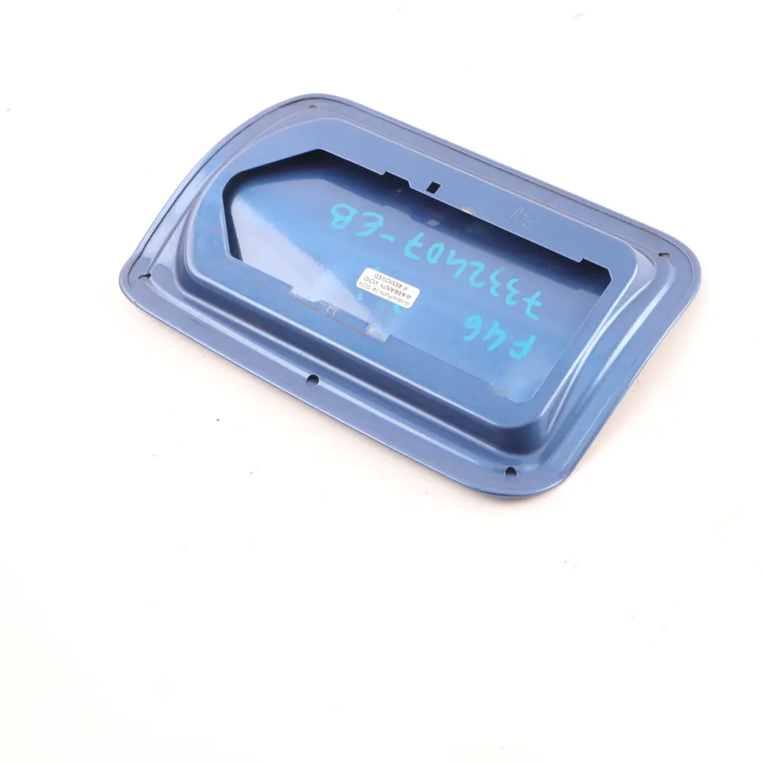 Flap BMW F46 Fuel Tank Fill In Flap Estorilblau Blue Metallic B45 to Fuel with Part number 7332407 Fuel Flap BMW F46 Fuel Tank Fill In Flap Estorilblau Blue Metallic B45 - SKU 7332407-EB - Part number 7332407