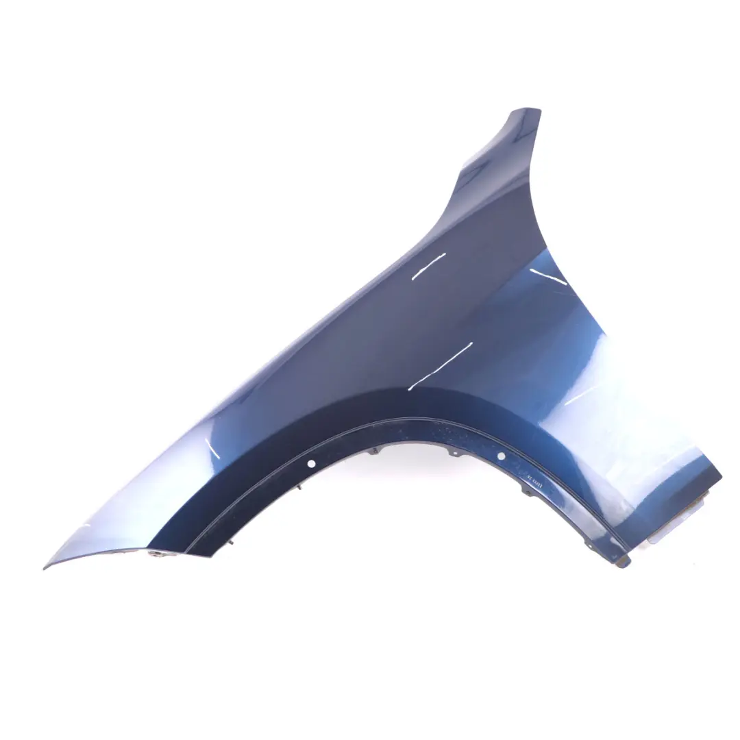 Front Left N/S Side Panel Fender Wing Tiefseeblau Blue Metallic - A76 to BMW X1 E84 with Part number 7332423 BMW X1 E84 Front Left N/S Side Panel Fender Wing Tiefseeblau Blue Metallic - A76 - SKU 7332423-DSB - Part number 7332423