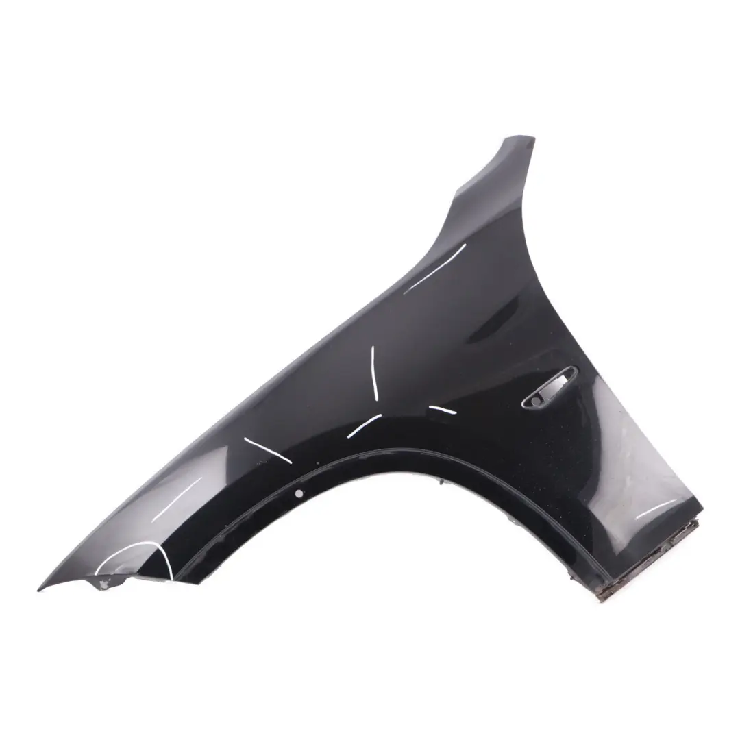  Side Wing Panel BMW X1 E84 Front Left N/S Fender Schwarz 2 Black - 668 - SKU 7332423-SCH - Part number 7332423