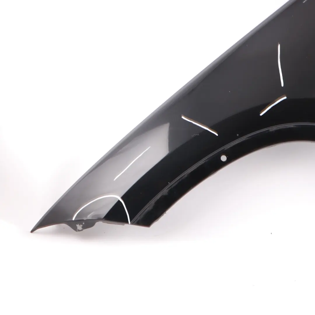  Side Wing Panel BMW X1 E84 Front Left N/S Fender Schwarz 2 Black - 668 - SKU 7332423-SCH - Part number 7332423