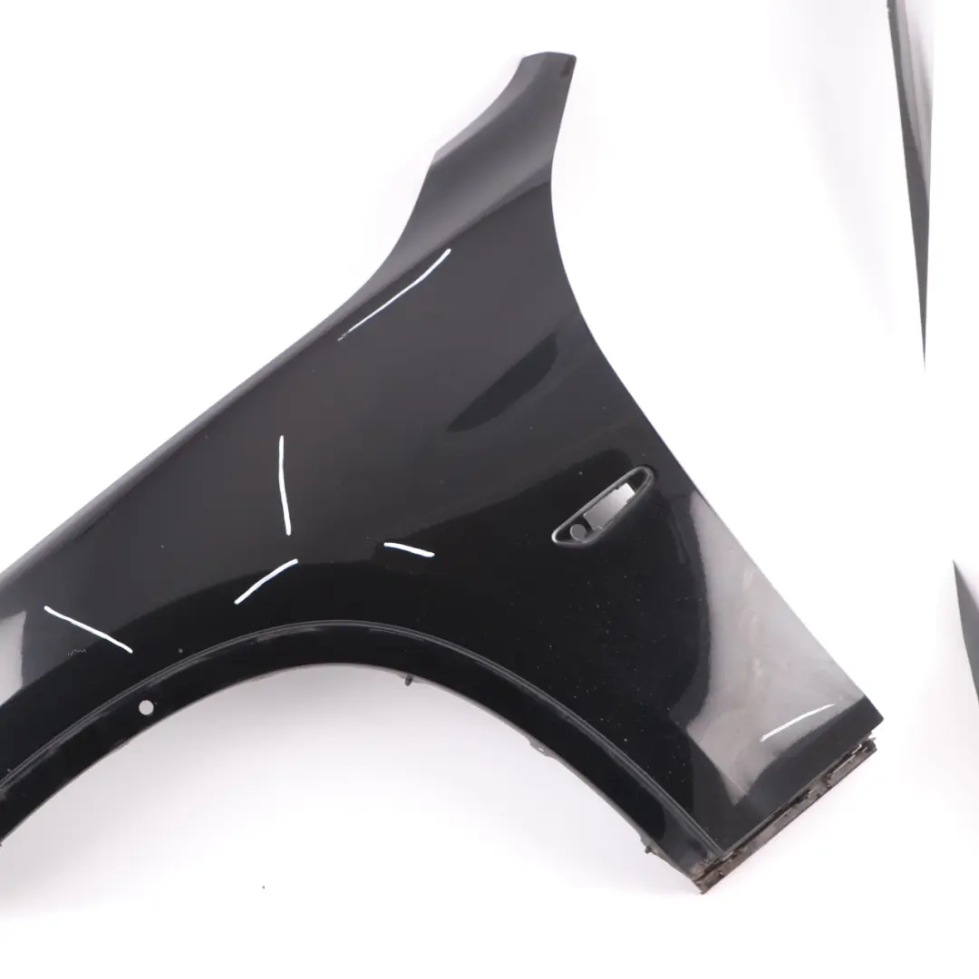  Side Wing Panel BMW X1 E84 Front Left N/S Fender Schwarz 2 Black - 668 - SKU 7332423-SCH - Part number 7332423